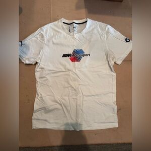 Men’s Puma x BMW White Short Sleeve Shirt